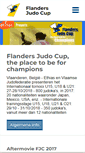 Mobile Screenshot of flandersjudocup.be